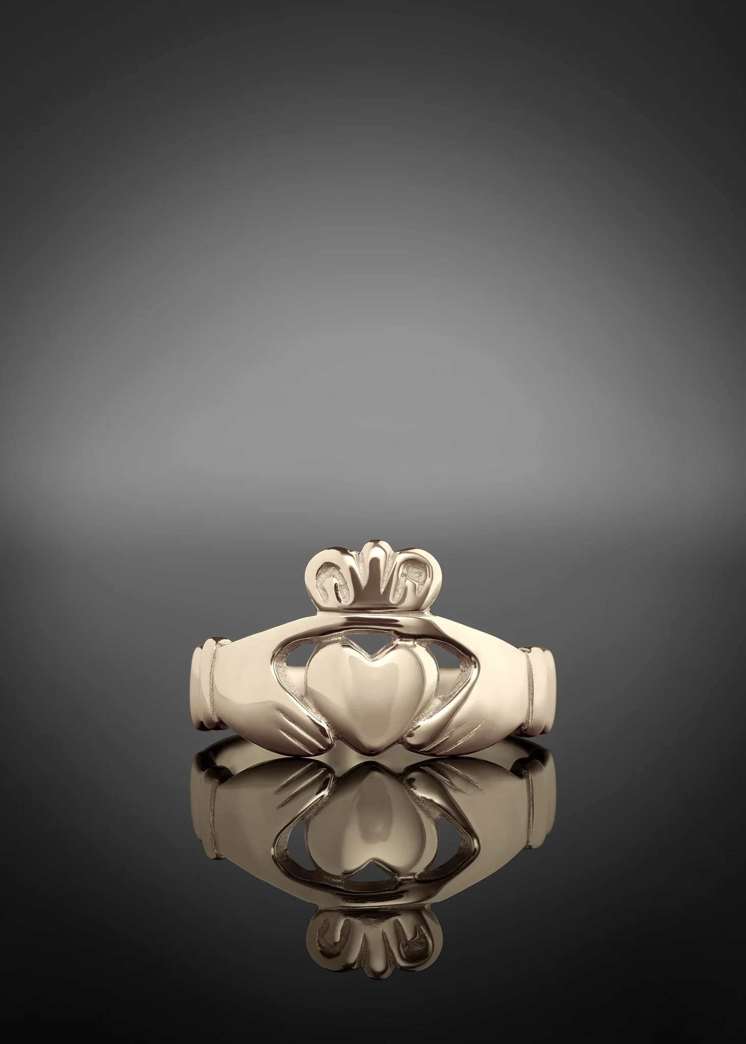 Men's Claddagh Ring Gold