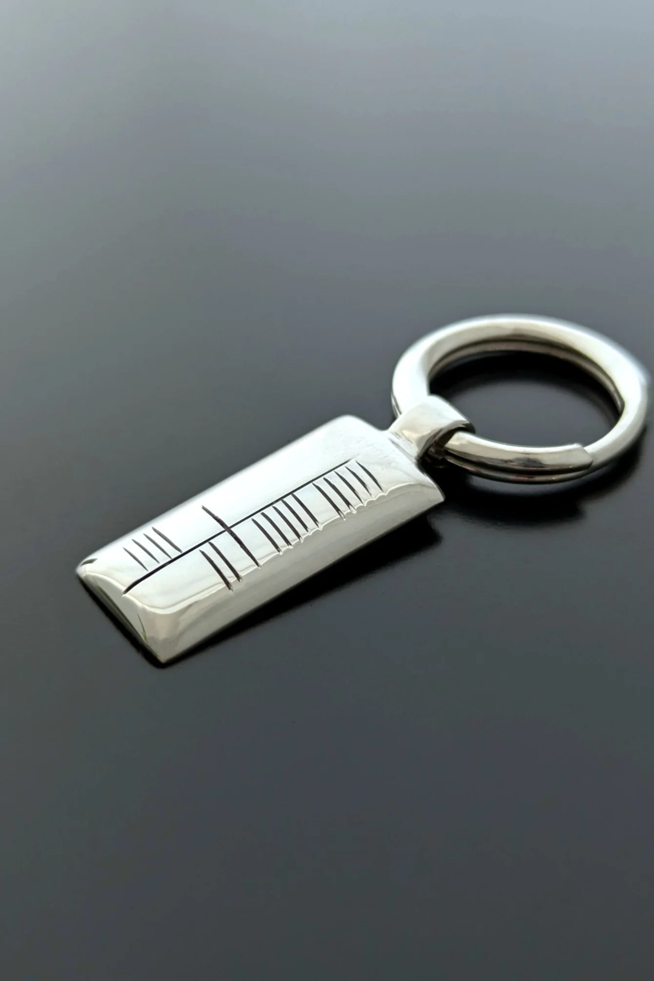 Ogham 'Clann' Keychain - Image 2