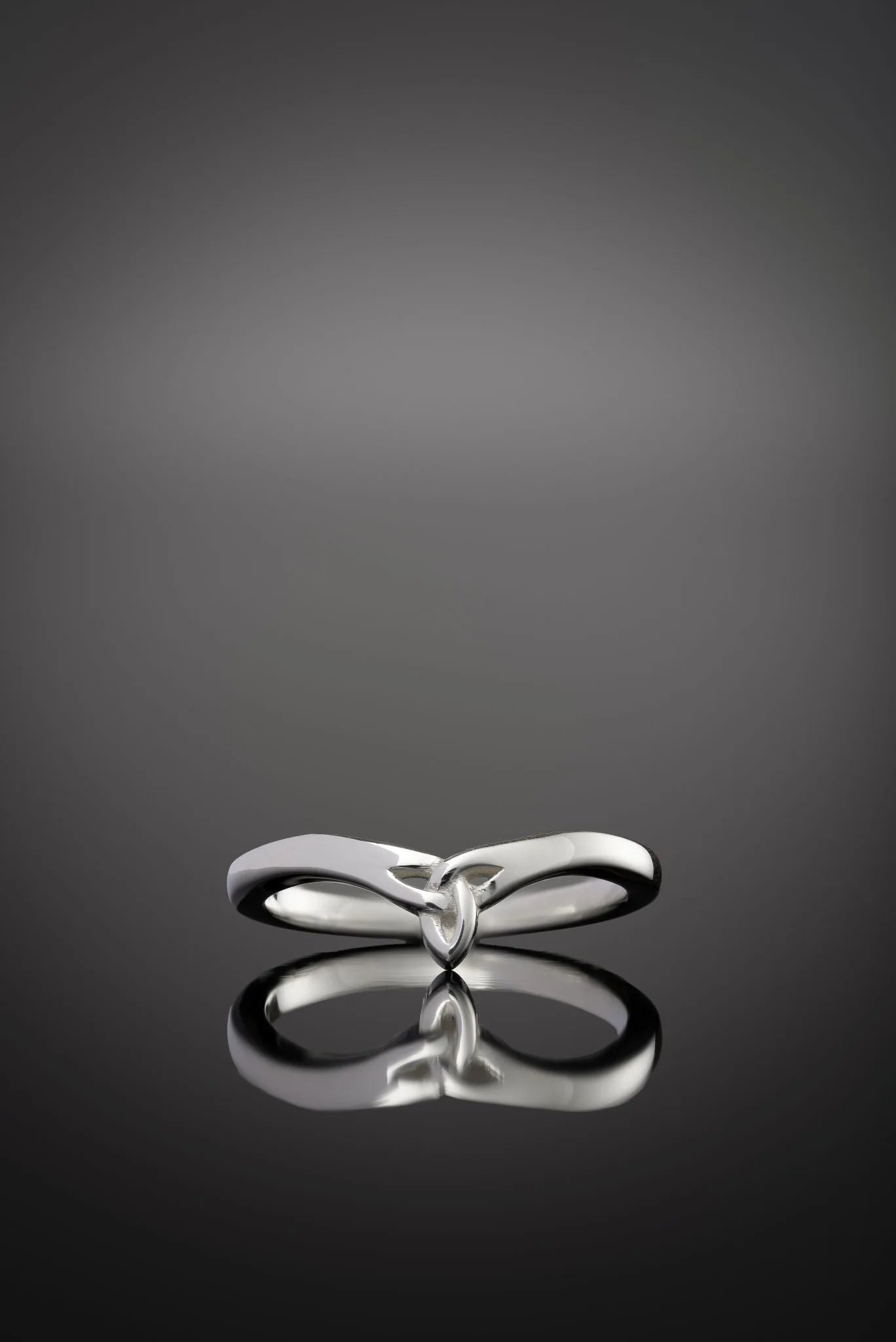Silver Trinity Knot Ring